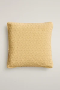 FLORAL EMBROIDERED THROW PILLOW COVER