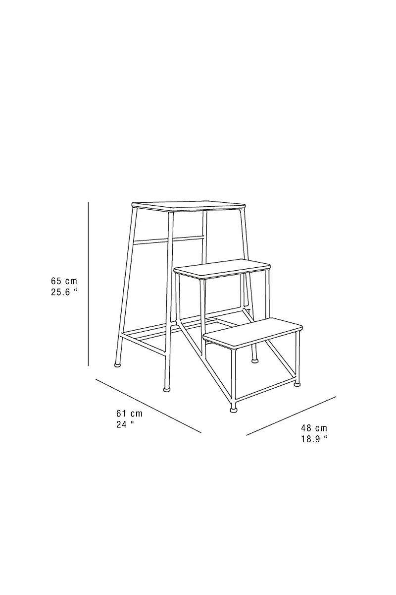 THREE-STEP STOOL LADDER