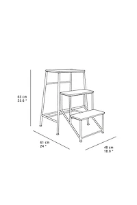 THREE-STEP STOOL LADDER