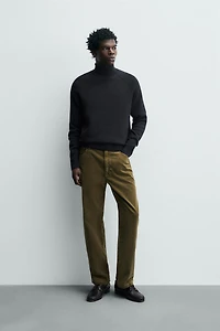 TEXTURED JUMPER WITH WOOL