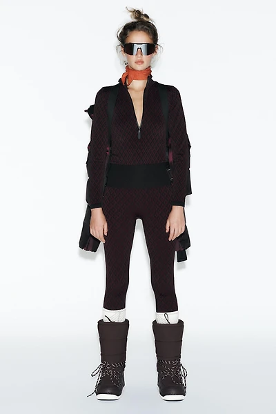 JACQUARD SKI COLLECTION LEGGINGS