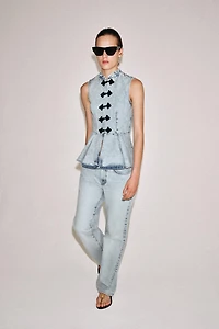 ZW COLLECTION RELAXED LOW-RISE JEANS