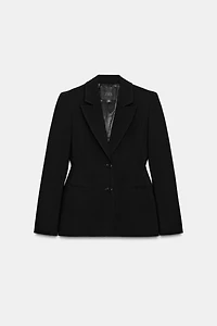 TOPSTITCHED FITTED BLAZER ZW COLLECTION