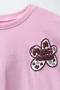 RAISED PRINT T-SHIRT