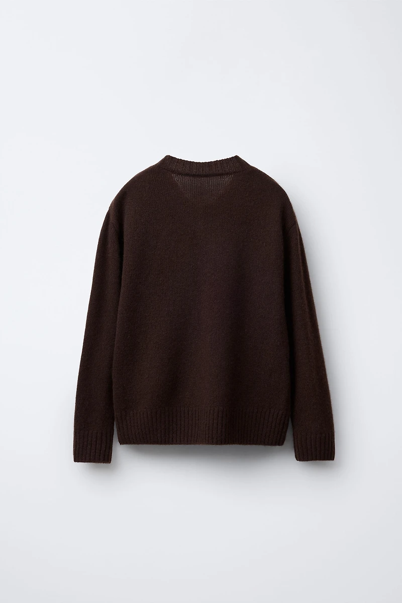WOOL AND CASHMERE JUMPER BENSIMON ® X ZARA