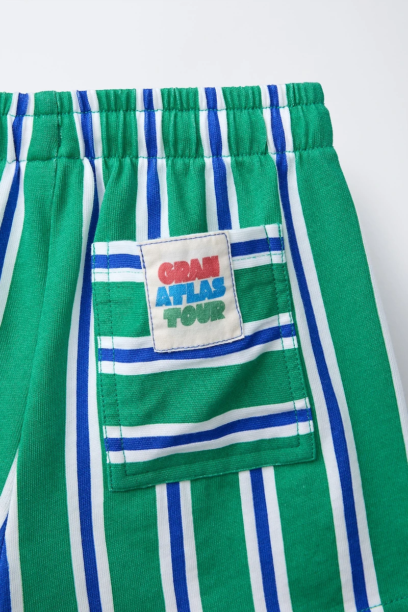 STRIPED SHORTS