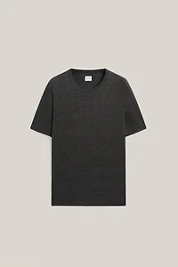 100% linen short sleeve T-shirt