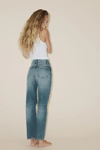 TRF MOM FIT HIGH WAIST JEANS