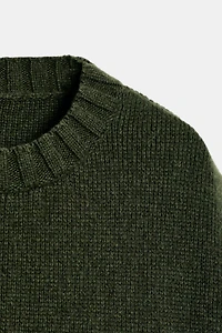 OVERSIZED ASYMMETRIC HEM WOOL VEST