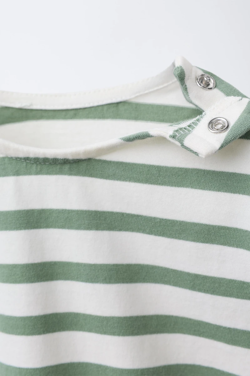 STRIPED BODYSUIT