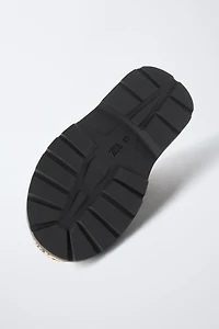 ANIMAL PRINT ELASTIC BOOTS