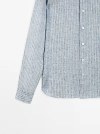 Regular fit striped shirt