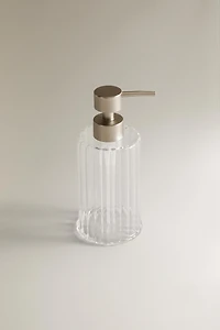 BOROSILICATE GLASS SOAP DISPENSER