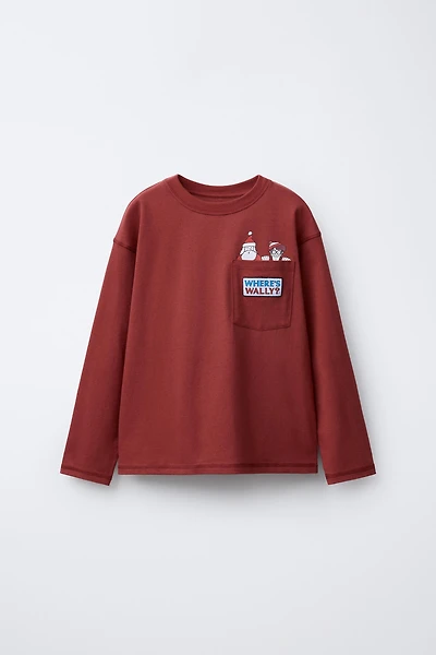 WHERE'S WALDO? ® DREAMWORKS © PRINTED SHIRT