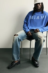 MIAMI WAFFLE KNIT T-SHIRT