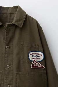 PATCH OVERSHIRT