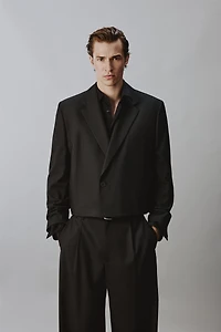CROPPED SUIT BLAZER