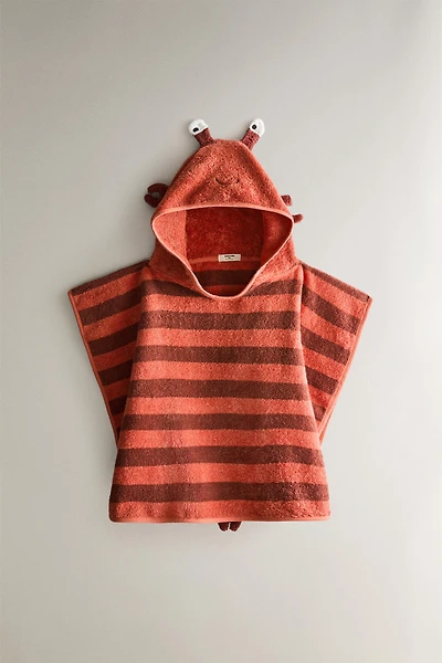 KIDS' LOBSTER BEACH PONCHO