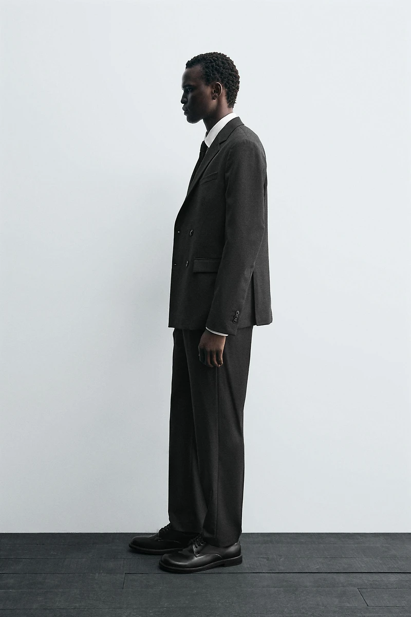 DOUBLE BREASTED SUIT BLAZER