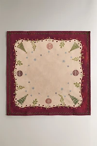 SET OF CHRISTMAS PRINT NAPKINS (SET OF 2)