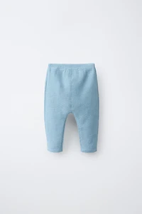 FISH APPLIQUÉ KNIT PANTS