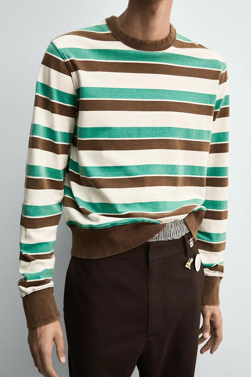 STRIPED T-SHIRT HARRY LAMBERT FOR ZARA X DISNEY