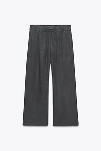 FLOWY CROP PANTS
