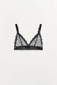 LACE TRIANGLE BRALETTE