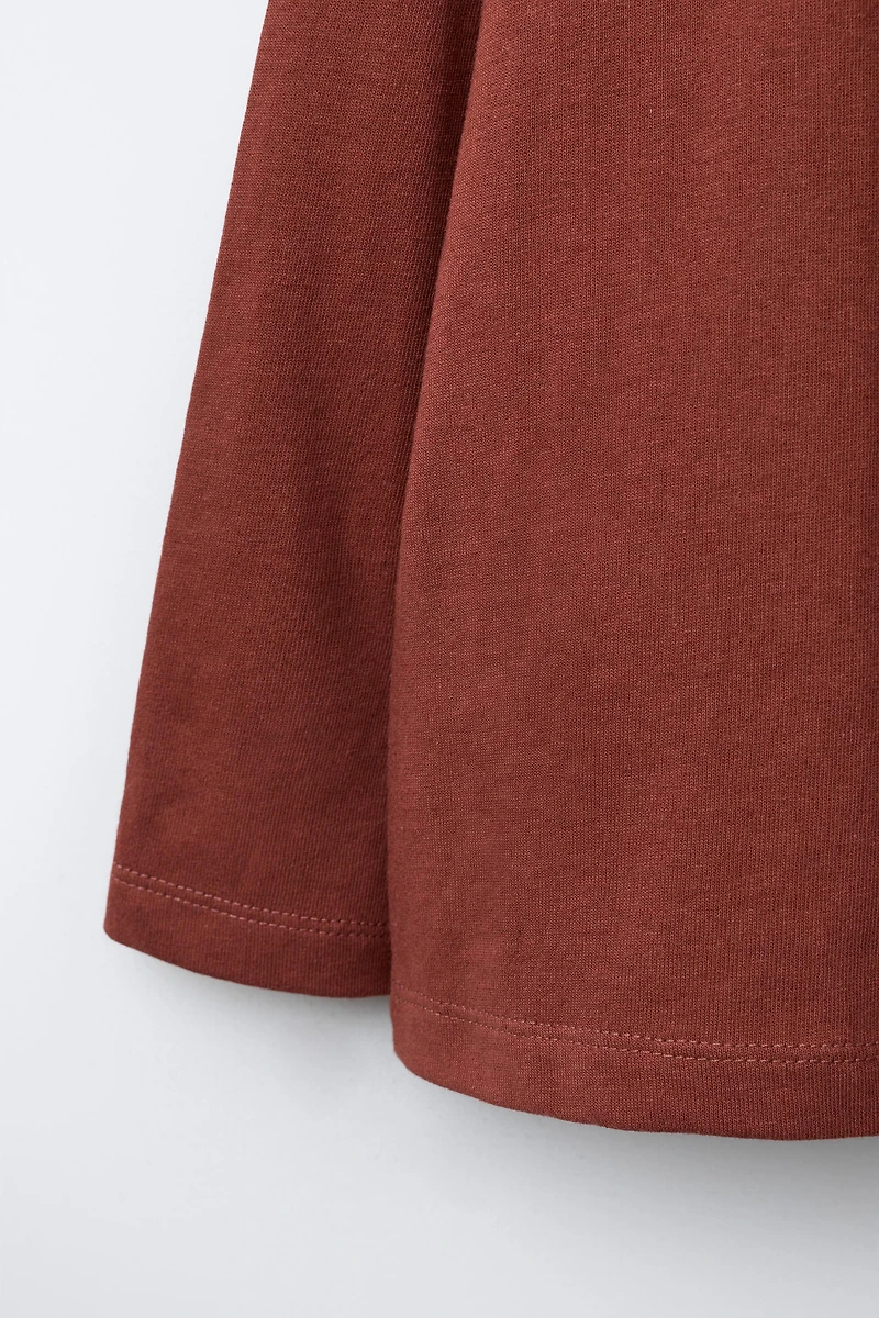 PRINTED T-SHIRT WITH DOG AND NUMBER