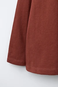 PRINTED T-SHIRT WITH DOG AND NUMBER