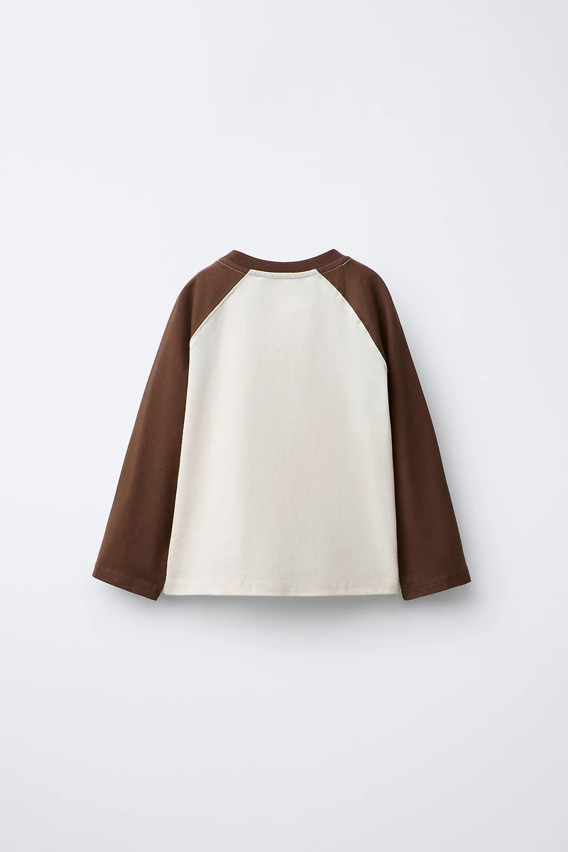 NAON JEONG © RAGLAN SLEEVE T-SHIRT