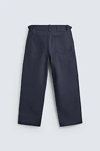 RELAXED FIT CHINO PANTS WITH BELT LOOPS
