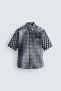 PLAID POCKET SHIRT