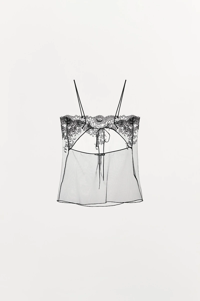 LIMITED EDITION EMBROIDERED TOP