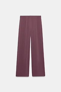 WIDE-LEG FLUID TROUSERS