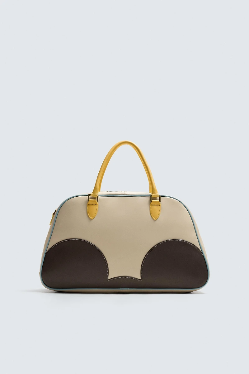 LEATHER CROSSBODY BAG HARRY LAMBERT FOR ZARA X DISNEY