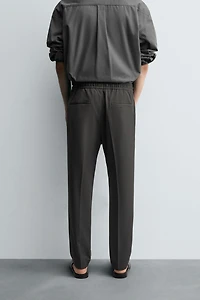 JOGGER WAIST STRETCH PANTS