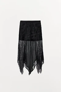 GEORGETTE COMBINATION SKIRT