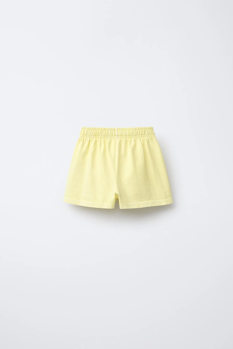 GARMENT DYE T-SHIRT AND BERMUDA SET