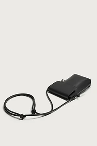 LEATHER CROSSBODY BAG