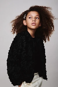 FLORAL BOMBER JACKET