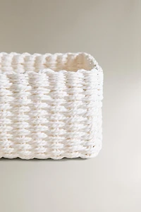 WOVEN PAPER BASKET