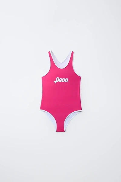 6-14 YEARS / PENN © PIPING SWIMSUIT