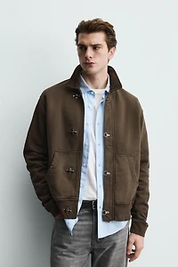 COMBINATION CORDUROY FIREMAN CLASP JACKET
