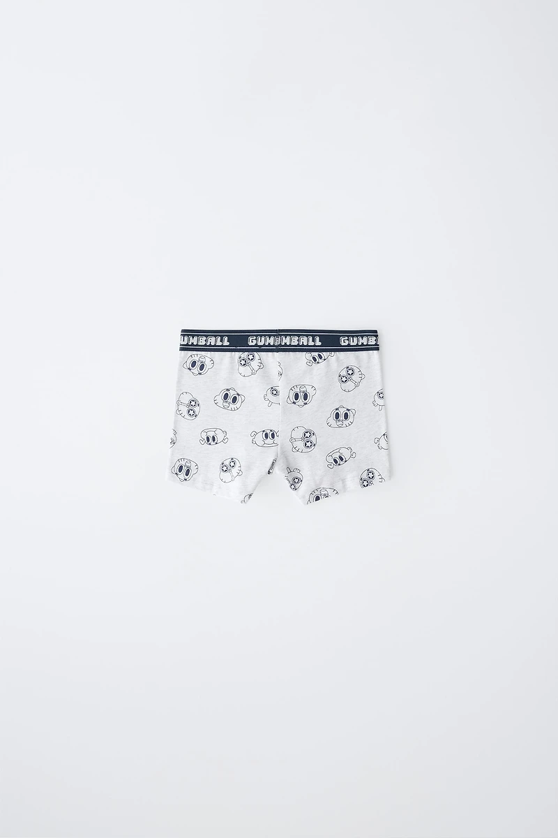 6-14 YEARS/ GUMBALL CARTOON NETWORK™ TWO-PACK BOXER BRIEFS