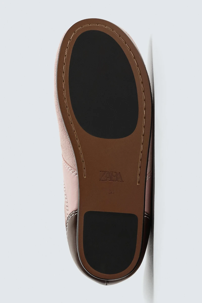 BASKETS EN CUIR HARRY LAMBERT FOR ZARA X DISNEY