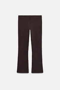 STRAIGHT LEG KNIT PANTS