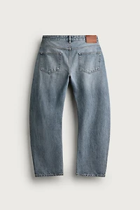 STRAIGHT BARREL FIT JEANS