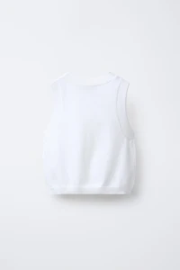 SEQUIN KNIT TOP