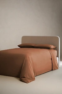 PERCALE COTTON DUVET COVER (300 THREAD COUNT)